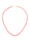 JIA JIA WOMEN'S SOLEIL 14K YELLOW GOLD & PINK OPAL BEADED NECKLACE