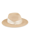 Eugenia Kim Courtney Straw Fedora With Twisted Band In Sand