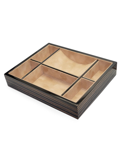Tizo Tigerwood Valet Tray In Ebony