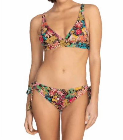 Johnny Was Caribbean Halter Bikini Top In Multi