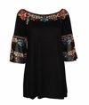 VINTAGE COLLECTION WOMEN'S ST TROPEZ TUNIC IN BLACK