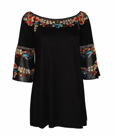 Vintage Collection Women's St Tropez Tunic In Black