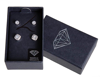 Lovisa Diamond Simulant Circle & Square Stud 2 Pack In Multi