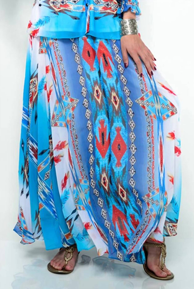 Vintage Collection River Long Skirt In Multi