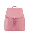 STONEY CLOVER LANE NYLON FLAP BACKPACK IN MAUVE