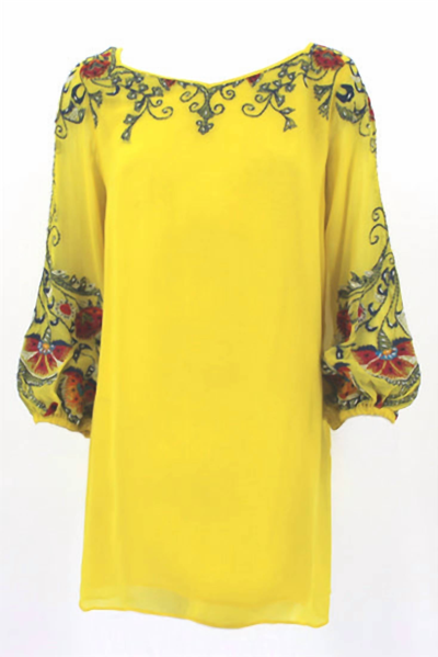 Vintage Collection Women's Sunny Tunic In Yellow