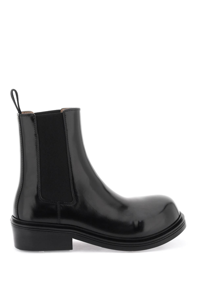 ブーツその他 BOTTEGA VENETA FIREMAN BRUSHED LEATHER BOOTS Bottega Veneta Fireman ankle boots Bottega Veneta