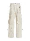 Dsquared2 Low Rise Cotton Twill Cargo Trousers