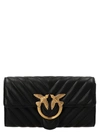 Pinko Love Bag One Wallet Chevron Wallets And Card Holders Black