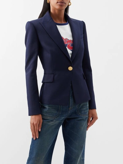 Balmain Blazer Jacket In Multicolor