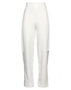 JIJIL JIJIL WOMAN PANTS OFF WHITE SIZE 6 COTTON, POLYESTER