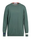 Mqj Man Sweater Green Size Xxl Cotton