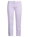 Jacob Cohёn Woman Denim Cropped Lilac Size 30 Cotton, Elastane In Purple