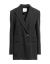Gaelle Paris Gaëlle Paris Woman Suit Jacket Black Size 8 Polyester, Elastane