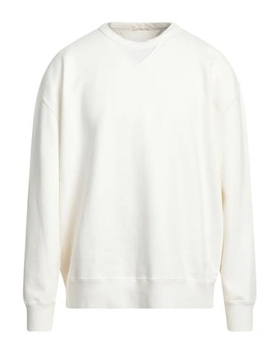 Ten C Man Sweatshirt Off White Size Xl Cotton