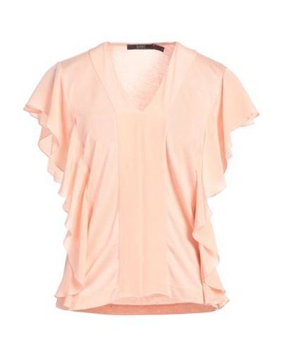 Seventy Sergio Tegon Woman T-shirt Blush Size 10 Lyocell, Cotton In Pink