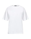 Ann Demeulemeester Woman T-shirt Ivory Size Xs Cotton In White