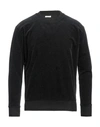 Attrezzeria 33 Man Sweatshirt Black Size S Cotton, Elastane