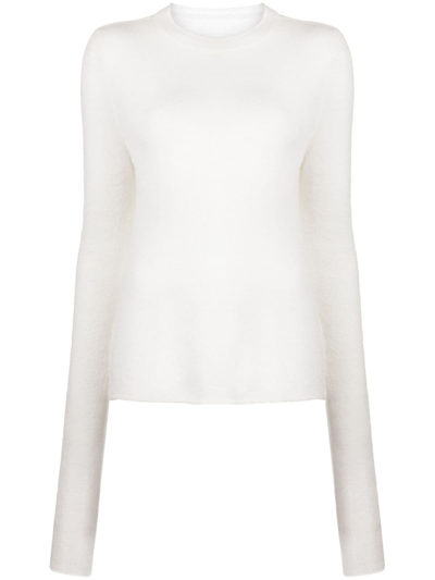 Low Classic Synthetic Fibers T-shirt In White