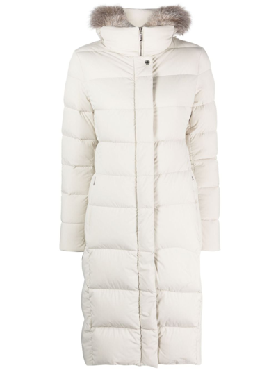 Moorer Zagarakn Padded Coat In White