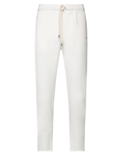 Daniele Alessandrini Man Pants White Size 30 Cotton, Polyester