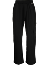 FAMILY FIRST ELASTICATED-WAISTBAND CROPPED TROUSERS