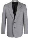 ALEXANDER MCQUEEN HOUNDSTOOTH WOOL BLAZER