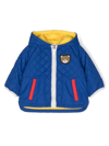 MOSCHINO TEDDY BEAR QUILTED PADDED COAT