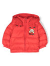 MOSCHINO TEDDY BEAR-PRINT QUILTED JACKET