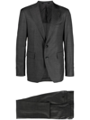 Tagliatore Single-breasted Suit In Grey