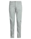 Siviglia Man Pants Light Grey Size 34 Cotton, Elastane