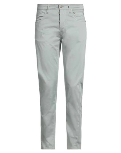 Siviglia Man Pants Light Grey Size 34 Cotton, Elastane In Grey