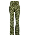Jucca Woman Pants Acid Green Size 8 Viscose In Green