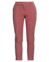 Blukey Woman Pants Pastel Pink Size 6 Cotton, Elastane