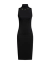 Mangano Woman Midi Dress Black Size 8 Cotton