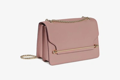 Strathberry East/west Mini Crossbody In Pink