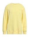 Woc Writing On Cover Man Sweatshirt Yellow Size Xxl Cotton