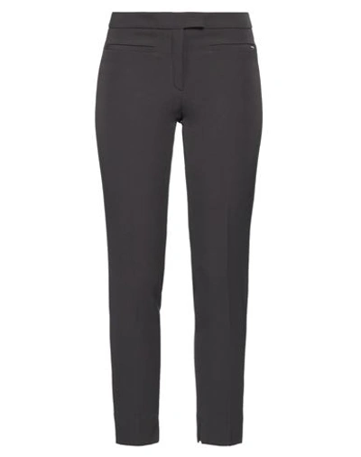 Seventy Sergio Tegon Woman Pants Lead Size 4 Polyester, Elastane In Grey