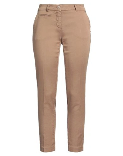 Mason's Woman Pants Sand Size 10 Lyocell, Cotton, Elastane In Beige