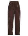 Marella Woman Pants Khaki Size 4 Viscose, Polyamide In Beige