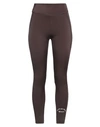 4giveness Woman Leggings Cocoa Size Xs Polyamide, Elastane In Brown