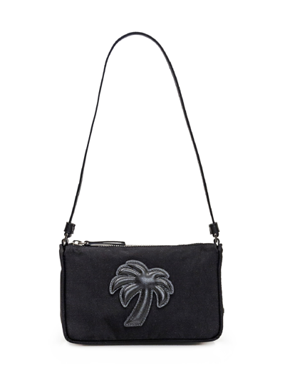 Palm Angels Houlder Bag In Black