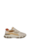 Hogan Hyperactive Panelled Leather Sneakers In Multicolor