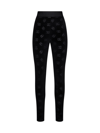 Dolce & Gabbana Leggings Logo In Nero