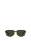 Burberry Eyewear Eldon Square-frame Sunglasses In Green