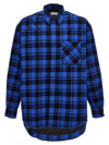 OFF-WHITE CHECK FLANNEL OVERSHIRT