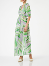 Mc2 Saint Barth Bliss Botanical-print Dress In Green