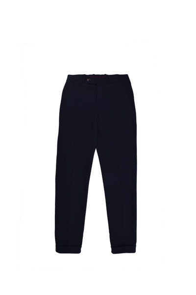 Rrd - Roberto Ricci Design Trousers In Blue Black