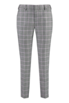 Pt01 Pt Torino New York Virgin Wool Tailored Trousers In Multicolor