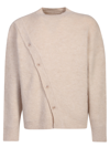 JACQUEMUS LE CARDIGAN PAU BEIGE